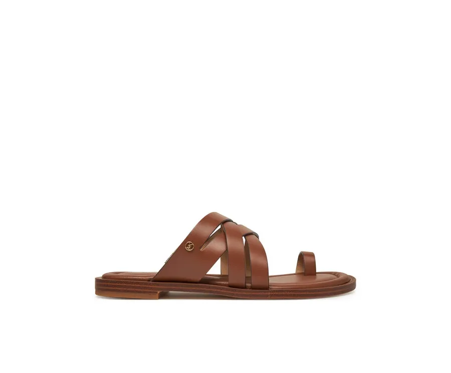 obrazek 1 MICHAEL Michael Kors Japonki Nora 40S5NOFS1L Brązowy
