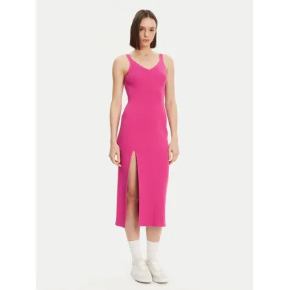 Zdjęcie Lacoste Sukienka dzianinowa EF9270 Różowy Slim Fit