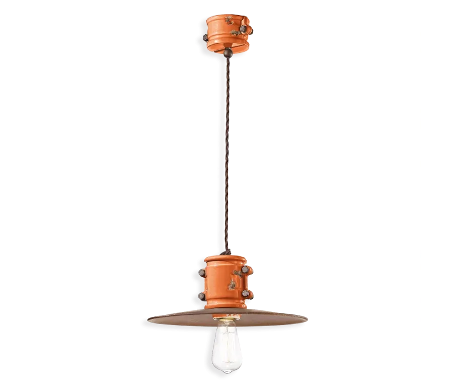 obrazek 5 Duża lampa wisząca Urban w stylu retro z Włoch