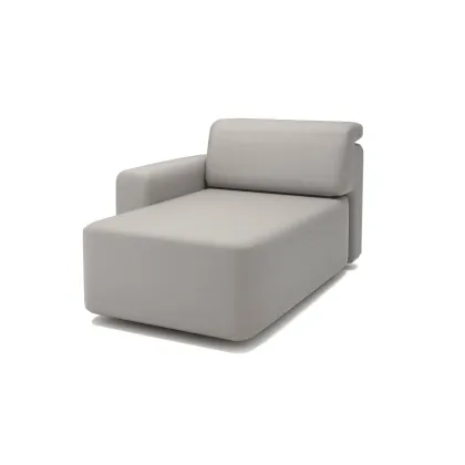 Picture COSMOPOL chaise longue with left arm - Collecion Alexandra