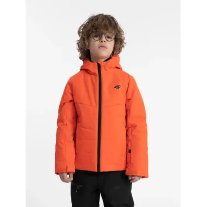Zdjęcie 4F Kurtka narciarska 4FJAW23TTJAM298 Pomarańczowy Regular Fit