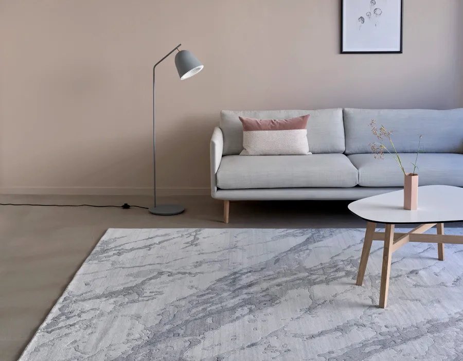 picture 4 Beautiful white-gray exclusive carpet - TEMPTATION 8098