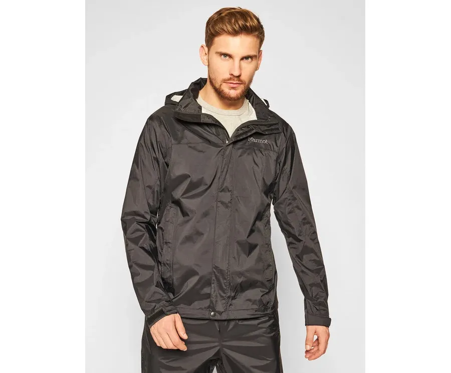 Marmot Kurtka przeciwdeszczowa PreCip Eco 41500 Czarny Regular Fit