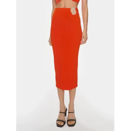 Zdjęcie Patrizia Pepe Spódnica ołówkowa 2G0974/K021-R825 Pomarańczowy Slim Fit