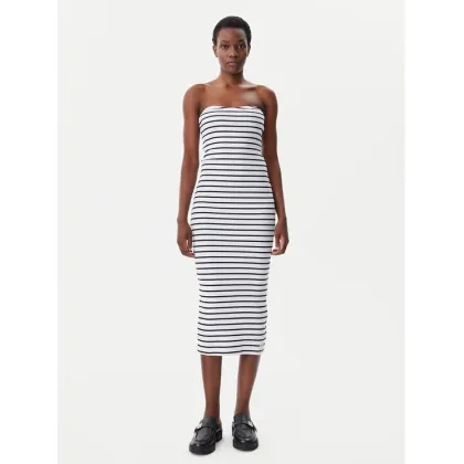 Zdjęcie Calvin Klein Jeans Sukienka letnia J20J225263 Biały Slim Fit