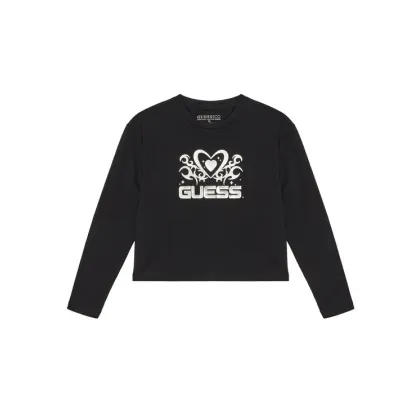 Zdjęcie Guess Bluzka J5YI03 K6YW4 Czarny Regular Fit