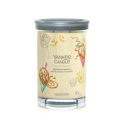 Zdjęcie Yankee Candle Banoffee Waffle Signature Large Tumbler Świeca zapachowa 567 g