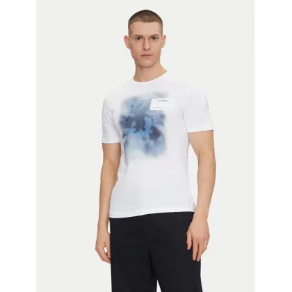 Zdjęcie Calvin Klein T-Shirt Photo Print K10K114157 Biały Regular Fit