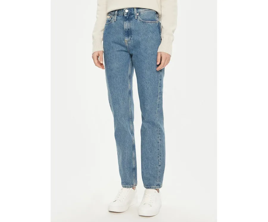 obrazek 1 Calvin Klein Jeans Jeansy J20J224996 Niebieski Straight Fit