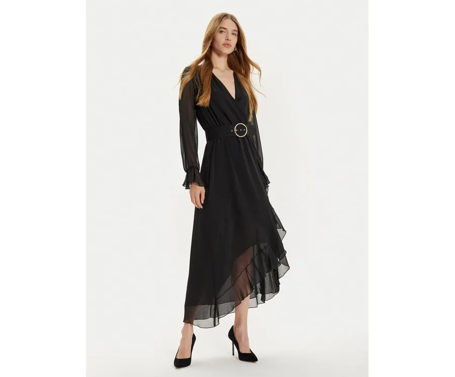 obrazek 1 Rinascimento Sukienka koktajlowa CFC0121218003 Czarny Regular Fit