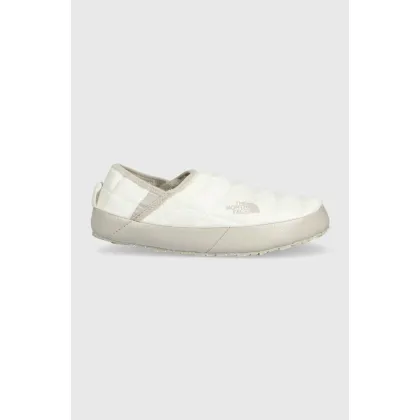 Zdjęcie The North Face kapcie THERMOBALL TRACTION MULE V kolor biały NF0A3V1H32F1