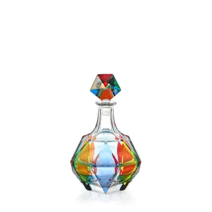 Zdjęcie Ekskluzywna karafka z kolorowego szkła (500 ml)