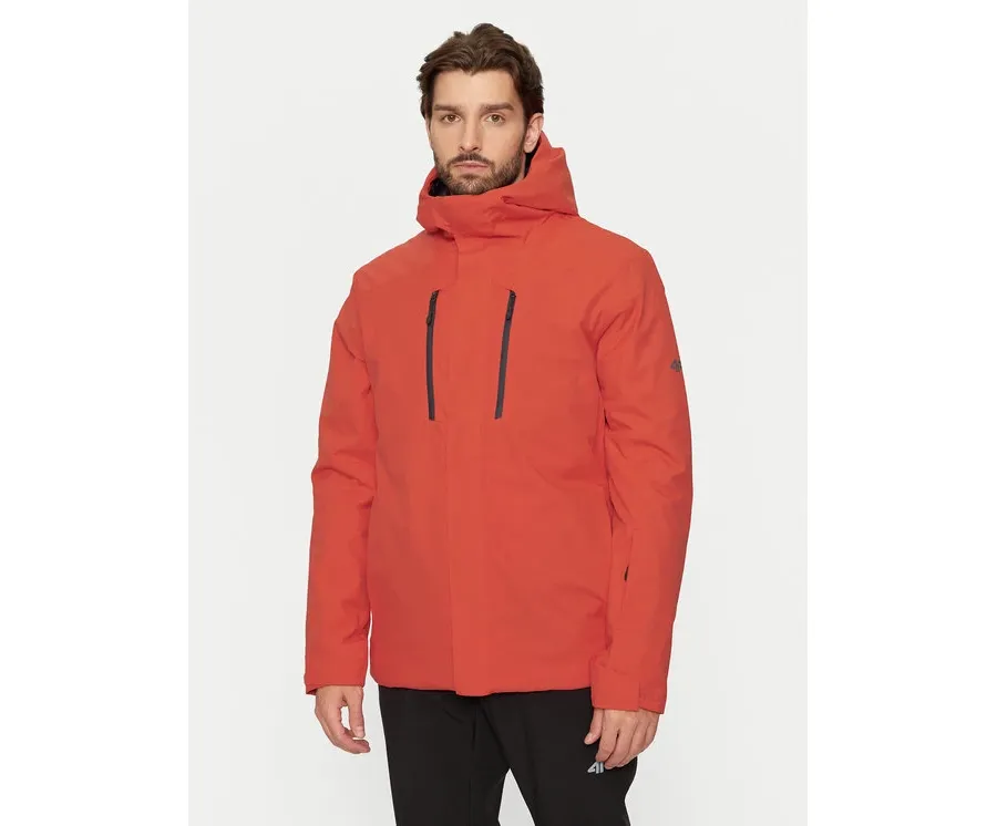 obrazek 1 4F Kurtka narciarska 4FWAW24TTJAM575 Czerwony Regular Fit