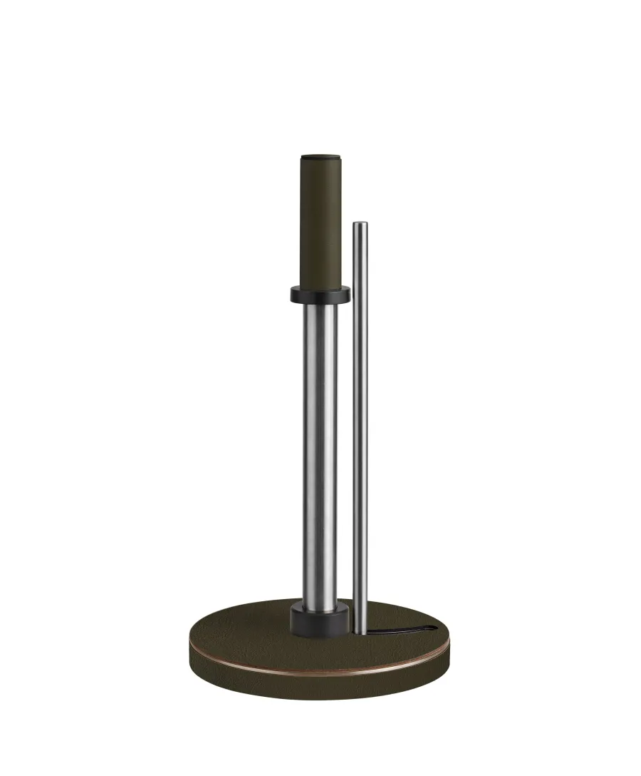 obrazek 1 Stylowy kuchenny uchwyt na ręcznik w kolorze oliwki