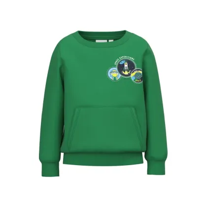 Zdjęcie NAME IT Bluza 13218854 Zielony Regular Fit