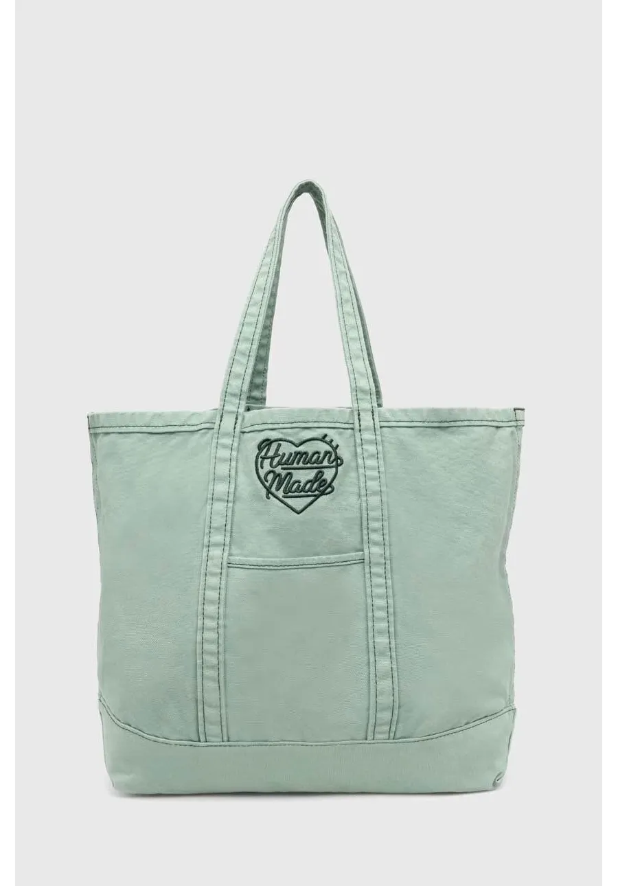 obrazek 1 Human Made torebka Garment Dyed Tote Bag kolor zielony HM27GD037