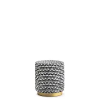 Picture Exclusive pouffe upholstered with Marilu - Arcahorn fabric