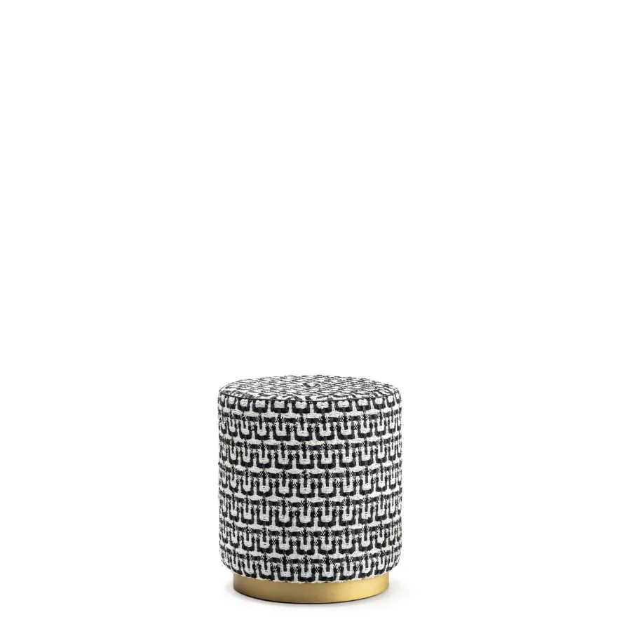 picture 1 Exclusive pouffe upholstered with Marilu - Arcahorn fabric
