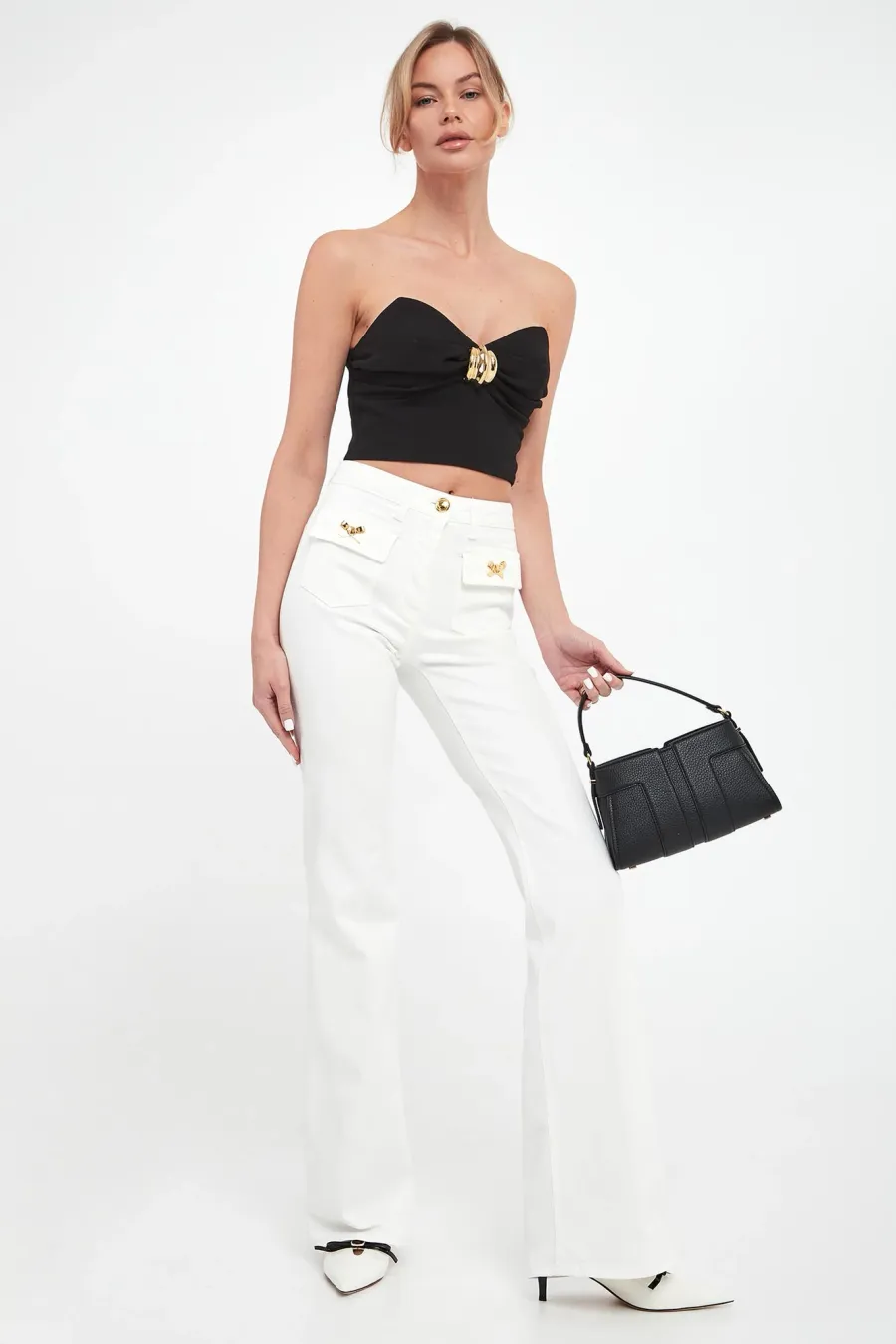 obrazek 1 Jeansy damskie ELISABETTA FRANCHI Elisabetta Franchi