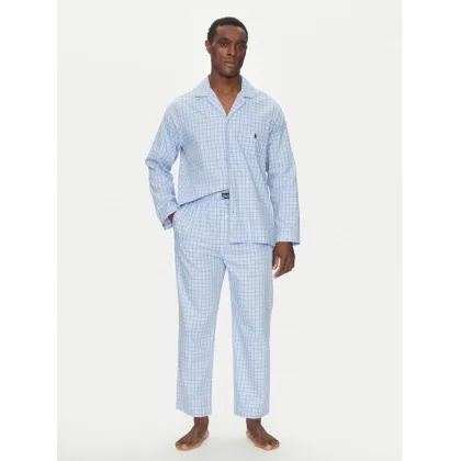 Zdjęcie Polo Ralph Lauren Piżama 714899627011 Błękitny Regular Fit