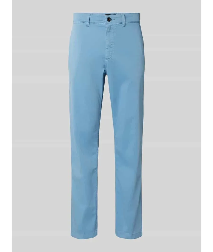 obrazek 1 Chinosy o kroju regular fit ze szlufkami na pasek