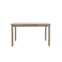 Picture Stylish rectangular White Sand dining table for the garden or terrace