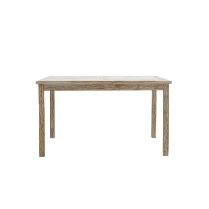 Zdjęcie Stylowy prostokątny stół jadalny White Sand do ogrodu lub na taras