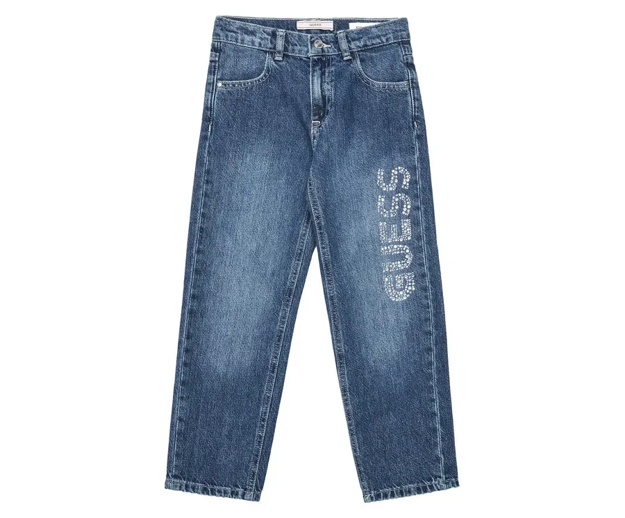 obrazek 1 Guess Jeansy J5YA09 D45E0 Niebieski Regular Fit