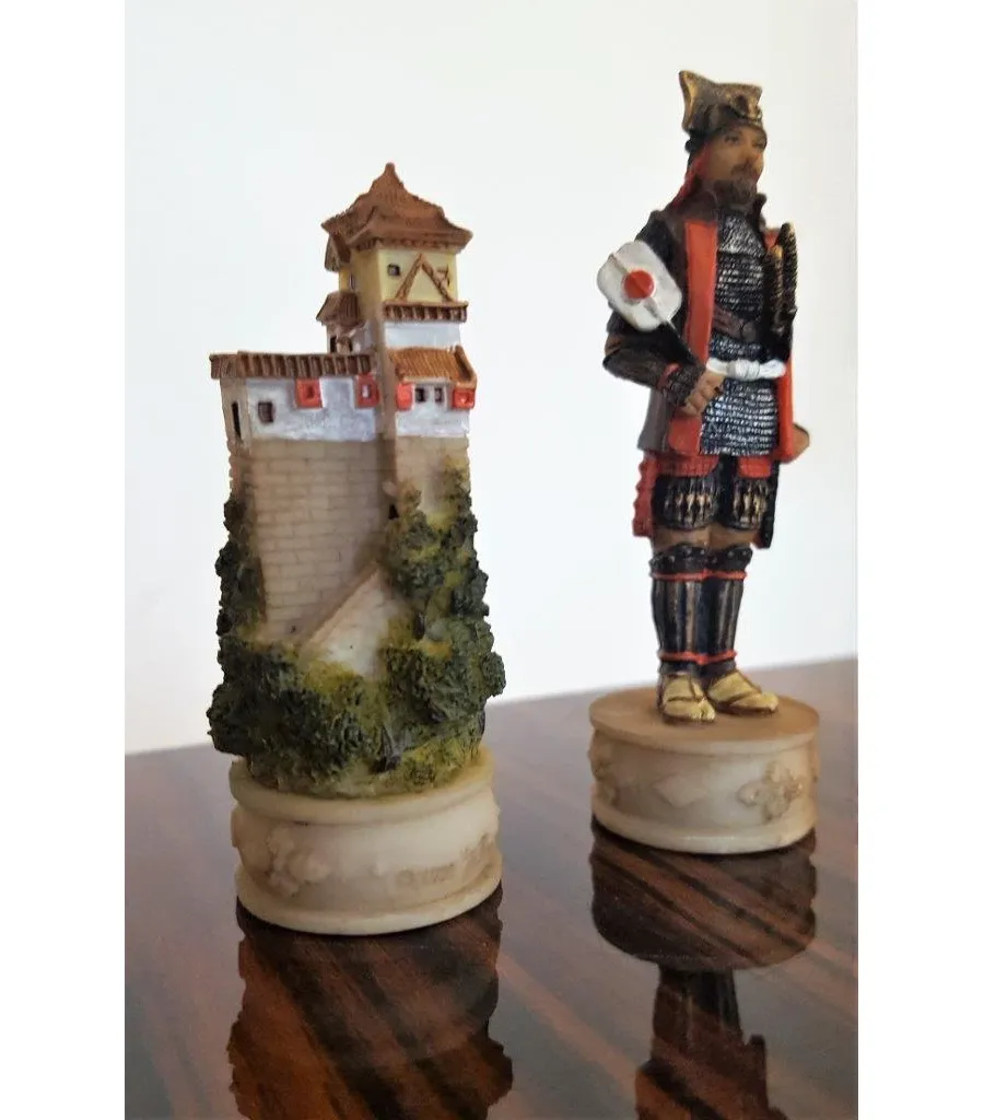 obrazek 12 Komplet szachów Samurajowie