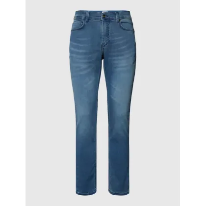 Zdjęcie Jeansy z naszywką z logo