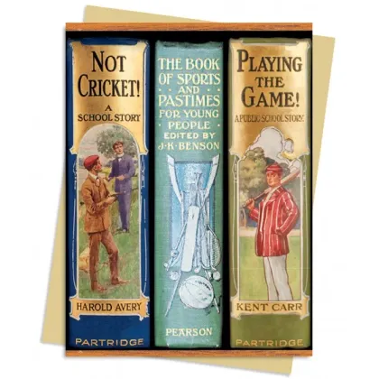 Zdjęcie Pakiet kartek na życzenia (Bodleian: książka sportowa dla chłopców) - Flame Tree Publishing