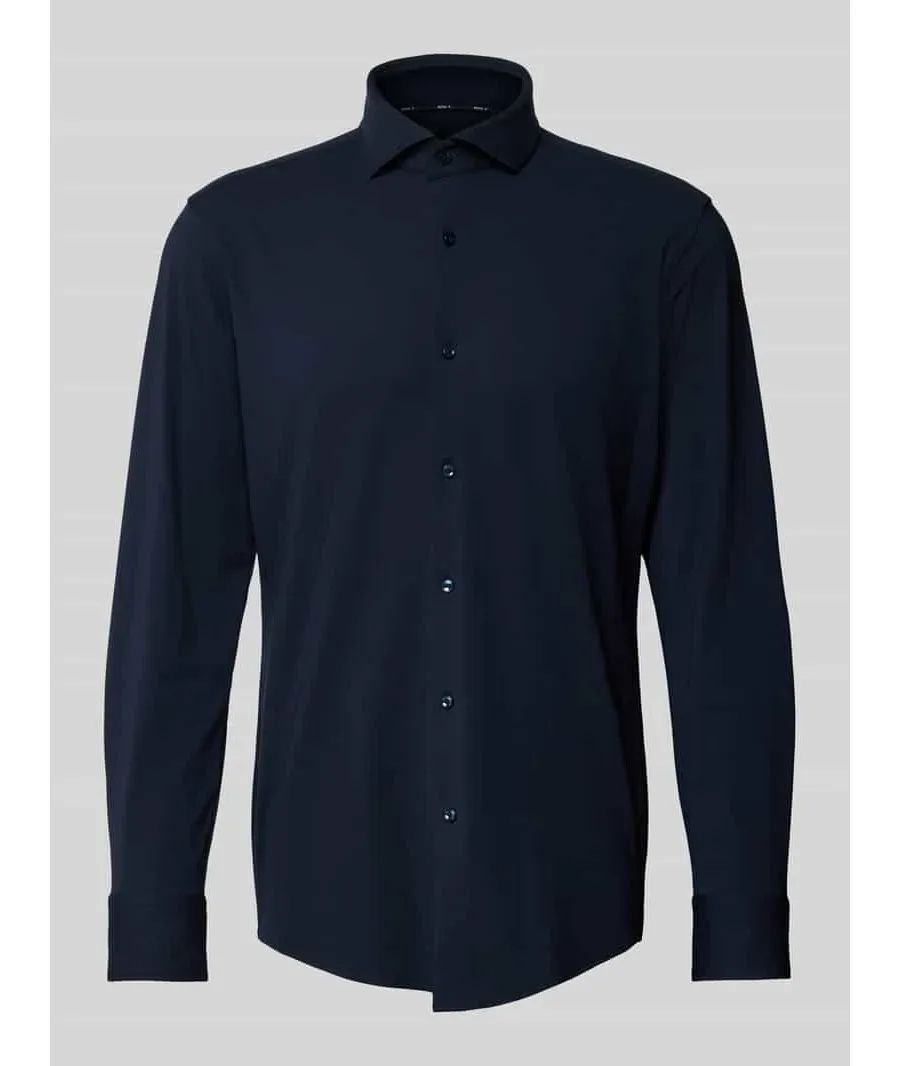 obrazek 1 Koszula biznesowa o kroju regular fit z kołnierzykiem typu cutaway