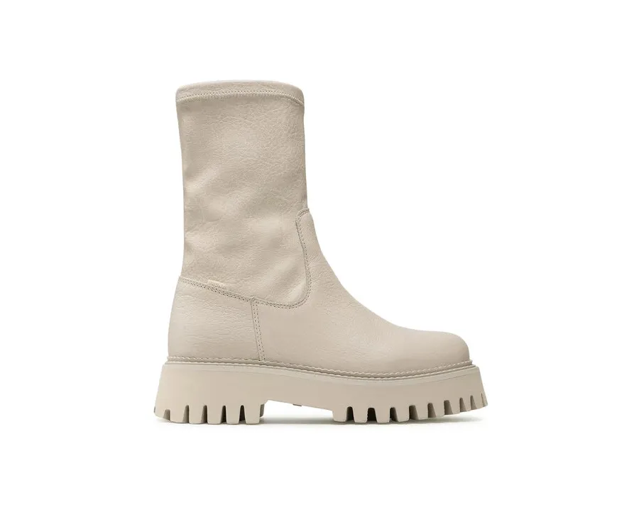 obrazek 1 Bronx Botki 47358-G Beżowy