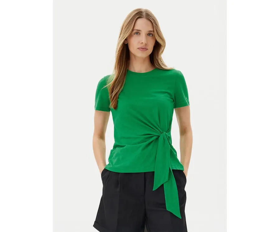 obrazek 1 Tommy Hilfiger T-Shirt WW0WW44559 Zielony Regular Fit