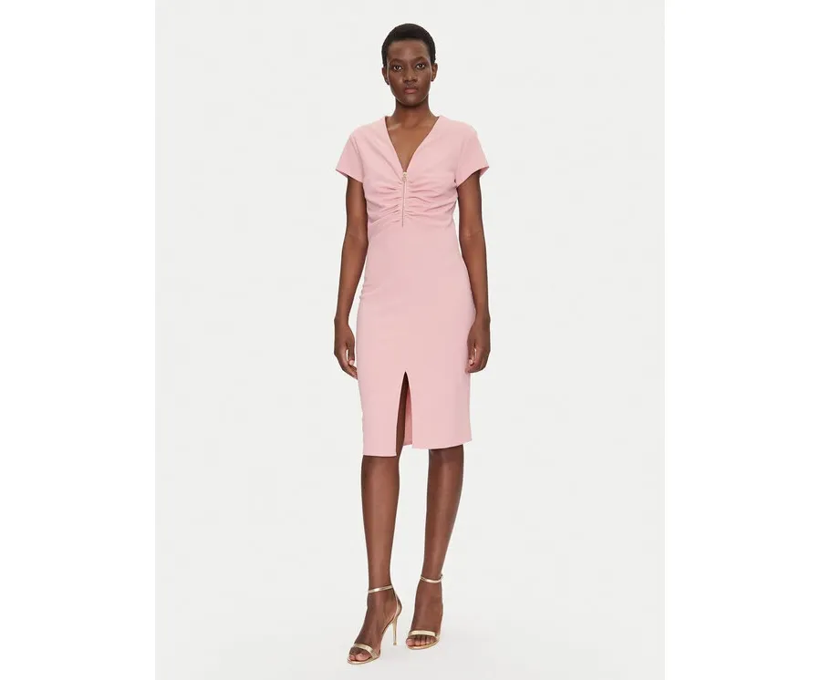 obrazek 1 Rinascimento Sukienka koktajlowa CFC0123774003 Różowy Regular Fit