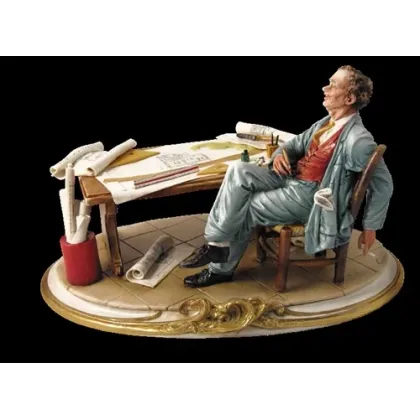 Zdjęcie Architekt z porcelany do salonu