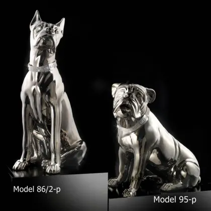 Picture Elegant apartment interiors - decorative ceramic dog