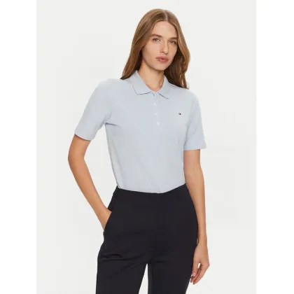 Zdjęcie Tommy Hilfiger Polo 1985 WW0WW43224 Błękitny Regular Fit