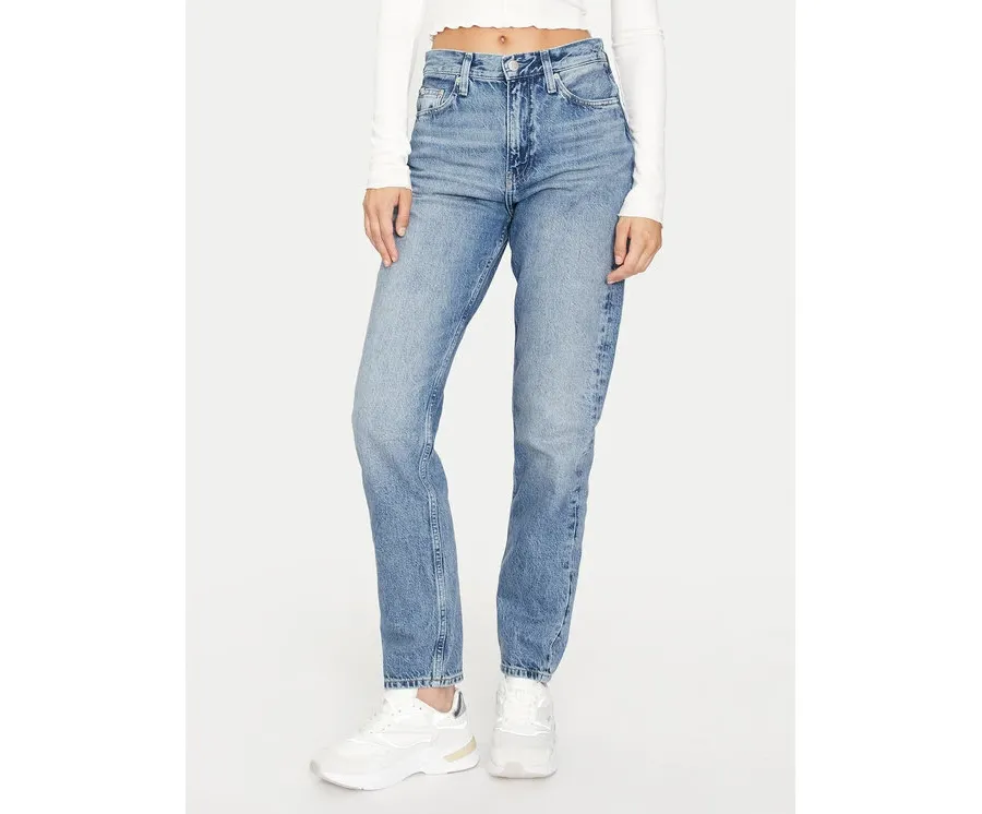 obrazek 1 Calvin Klein Jeans Jeansy Authentic J20J223658 Niebieski Slim Fit