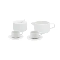 Picture A large porcelain coffee set from the unique Silkroad White collection - Vista Alegre