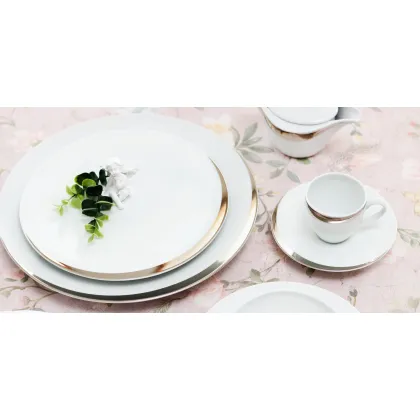Zdjęcie Niesamowity komplet porcelany dla 12 osób, 68 el - Porcel