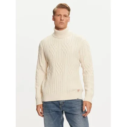 Zdjęcie Guess Golf M4BR18 Z3HD1 Beżowy Regular Fit