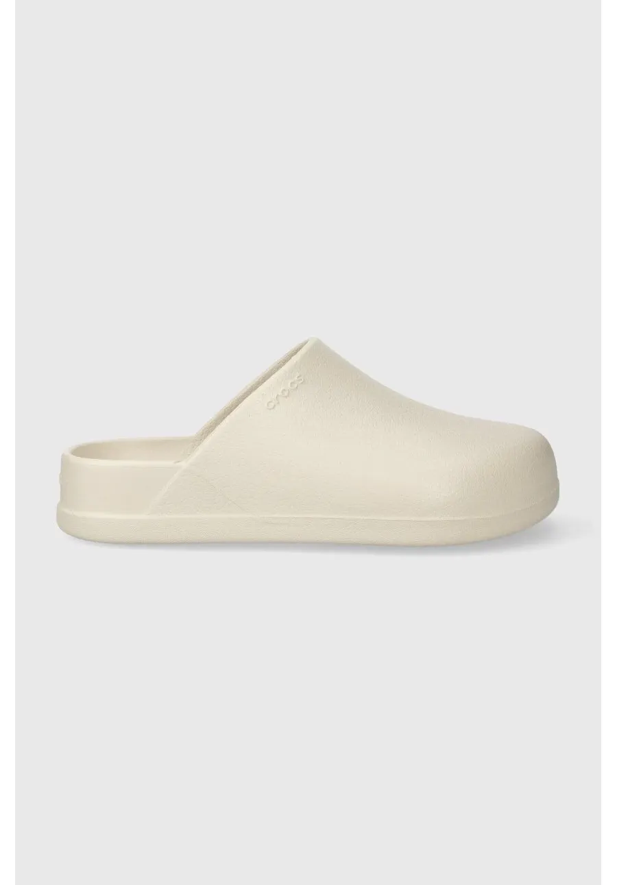 obrazek 1 Crocs klapki Dylan Clog kolor beżowy 209366