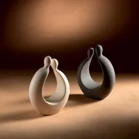 Picture A modern decorative figurine Together from an Italian manufacturer