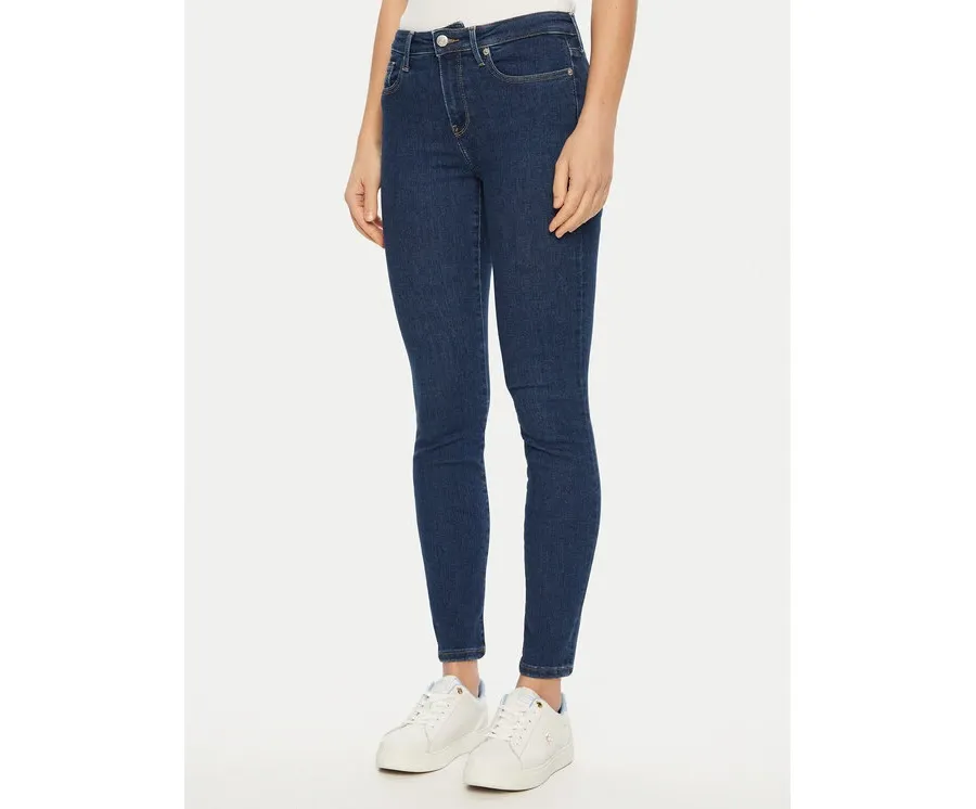 obrazek 1 Tommy Hilfiger Jeansy Como WW0WW43727 Granatowy Skinny Fit