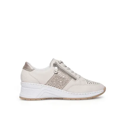 Zdjęcie Rieker Sneakersy N4344-60 Écru