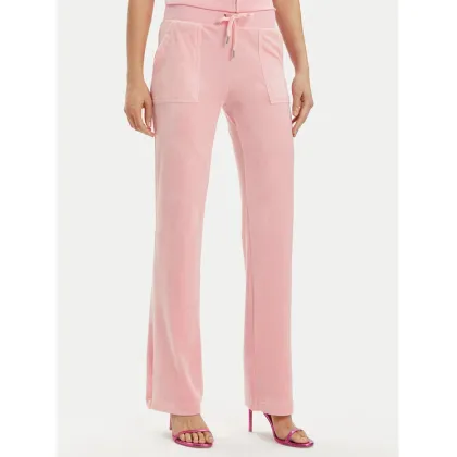 Zdjęcie Juicy Couture Spodnie dresowe Del Ray JCAP180 Różowy Regular Fit