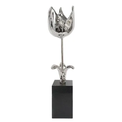 Picture Luxurious nickel-plated statuette