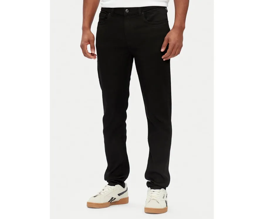 obrazek 1 Pepe Jeans Jeansy Hatch PM207388 Czarny Slim Fit