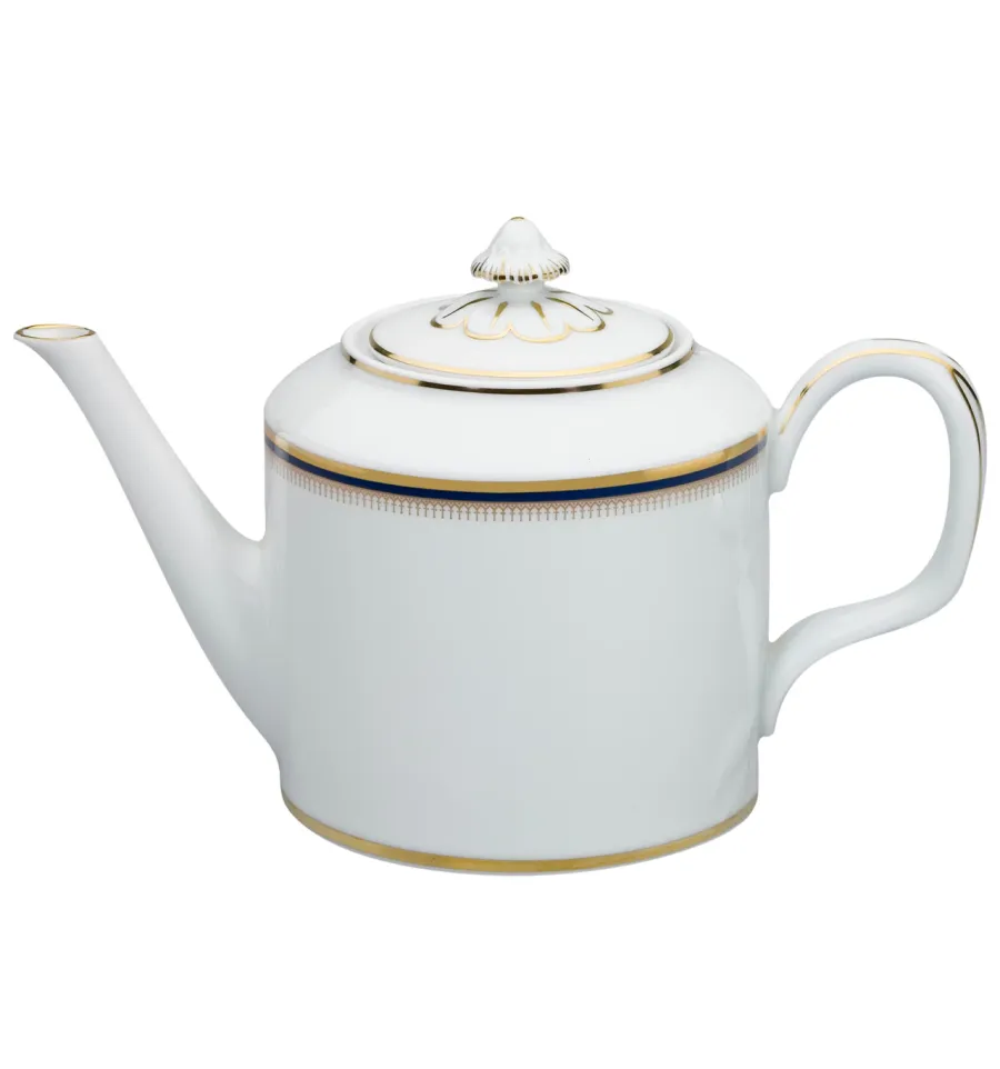 obrazek 1 Biały porcelanowy dzbanek na herbatę z ekskluzywnej kolekcji Cambridge - Vista Alegre